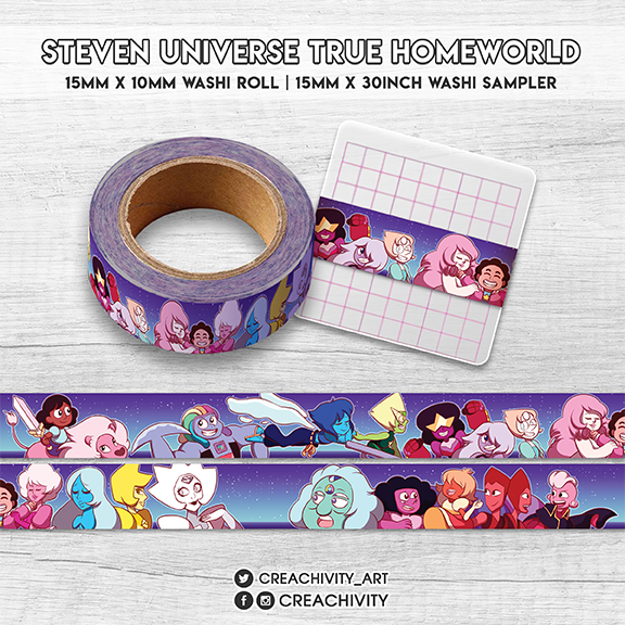〘ON-HAND〙Steven Universe True Homeworld Washi Tape
