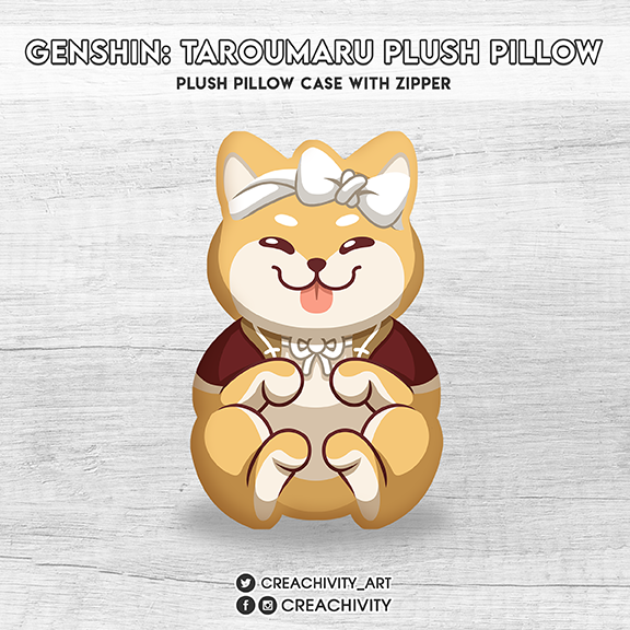 〘PRE-ORDER〙Genshin Impact: Taroumaru Plush Pillow